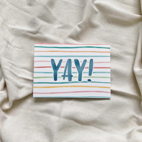 Load image into Gallery viewer, Set of 6 Yay Postcards