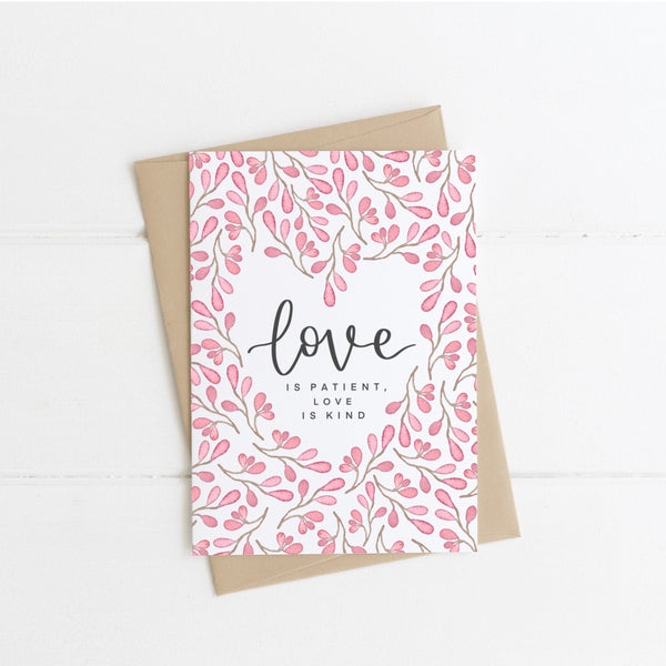 Load image into Gallery viewer, Love Is Patient, Love Is Kind A6 Greetings Card