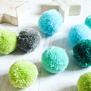 Handmade Colourful Pom Pom Garland