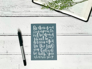 Set of 6 Uplifting Bible Verse Postcards