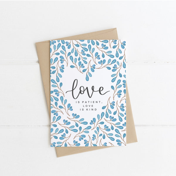 Load image into Gallery viewer, Love Is Patient, Love Is Kind A6 Greetings Card
