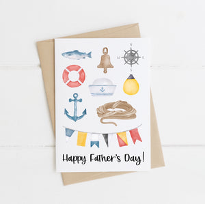 Sailing Themed Customisable Card