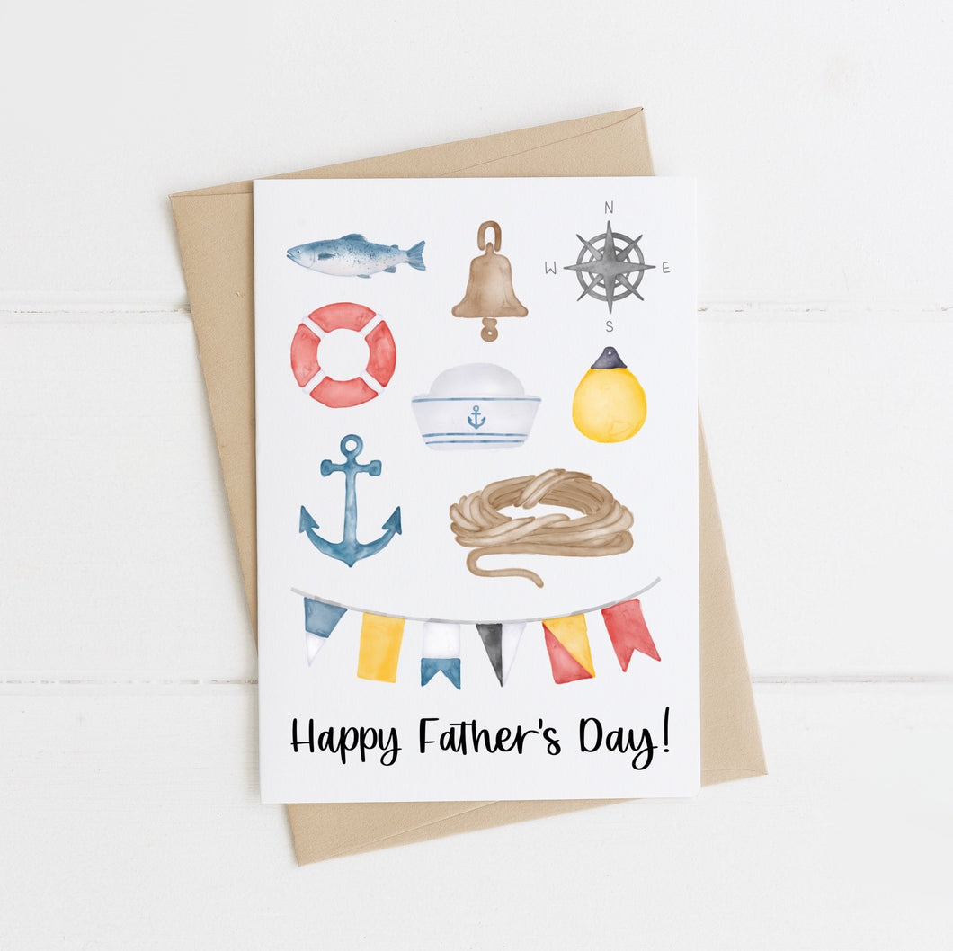 Sailing Themed Customisable Card